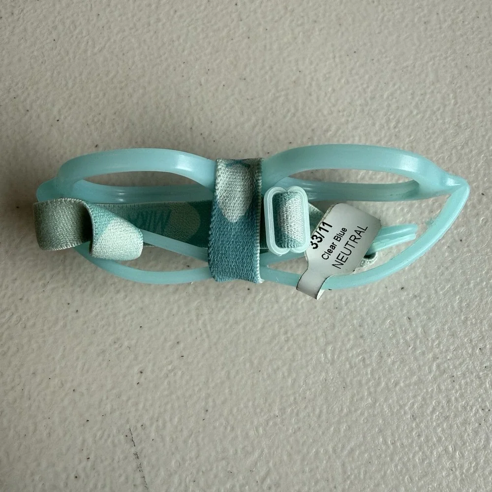 MIRAFLEX Mini‎ Baby EC Clear Blue Neutral Frames Eyeglasses 33-11 Sample Italy